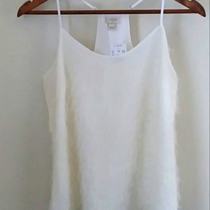 Gorgeous J. Crew Eyelash Tank Top (NWT)
